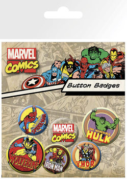 Märkeskit MARVEL - characters