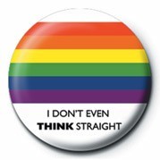 Märke PRIDE - I DON'T EVEN THINK