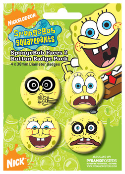 Märkeskit SPONGEBOB - faces 2