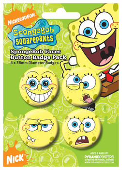 Märkeskit SPONGEBOB - Faces