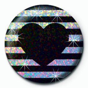 Märke STRIPY HEART