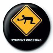 Märke WARNING SIGN - STUDENT CRO