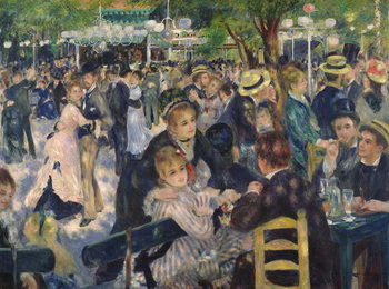 Cuadros en Lienzo Ball at the Moulin de la Galette, 1876