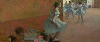Cuadros en Lienzo Dancers Ascending a Staircase, c.1886-88