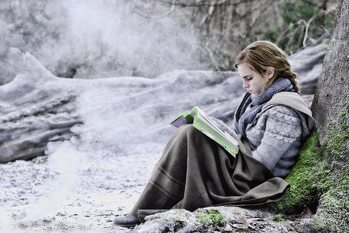 Cuadro en lienzo Deathly Hallows - Hermione