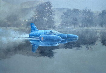 Cuadros en Lienzo Donald Campbell and Bluebird