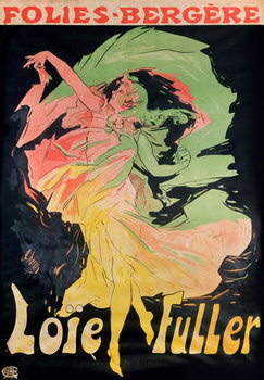 Cuadros en Lienzo Folies Bergere: Loie Fuller, France, 1897