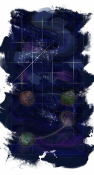 Cuadros en Lienzo Genesis Day 4: Stars, 2014,