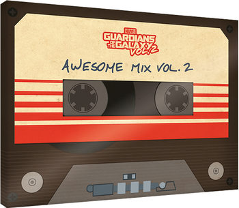 Cuadros en Lienzo Guardianes de la Galaxia Volumen 2 - Awesome Mix Vol. 2