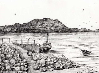 Cuadros en Lienzo Iona from Mull Scotland, 2007,