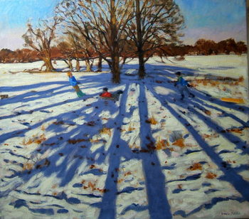Cuadros en Lienzo Midwinter, Calke Abbey, Derbyshire