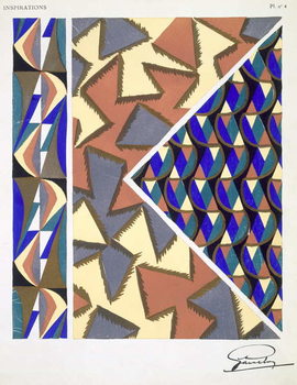 Cuadros en Lienzo Plate 4, from 'Inspirations', published Paris, 1930s