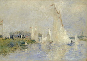 Cuadro en lienzo Regatta at Argenteuil, 1874