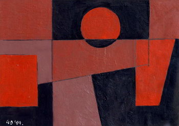 Cuadros en Lienzo Related Reds with Black, 1999