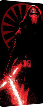 Cuadros en Lienzo Star Wars Episode VII: The Force Awakens - Kylo Ren Paint