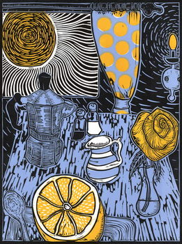 Cuadros en Lienzo Still life with Sunshine, 2014,