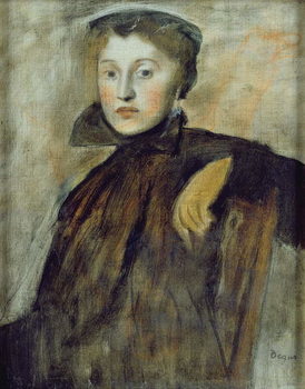 Cuadros en Lienzo Study for a Portrait of a Lady, 1867 (oil on canvas)