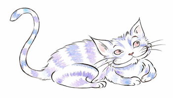 Cuadros en Lienzo The Cheshire Cat - illustration to Lewis Carroll 's 'Alice's Adventures in Wonderland' , 2005