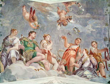 Cuadros en Lienzo The Court of Love or, The Conjugal Virtues, 1562