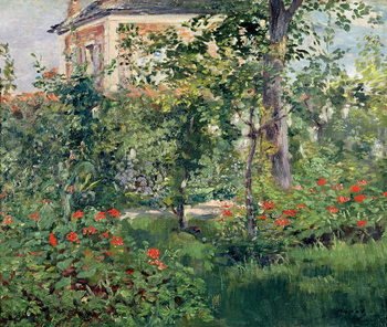Cuadros en Lienzo The Garden at Bellevue, 1880