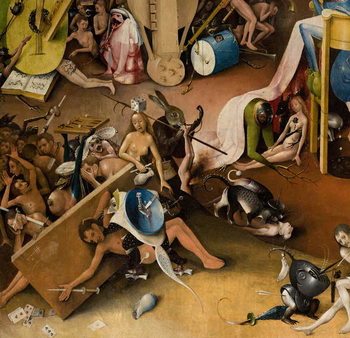 Cuadros en Lienzo The Garden of Earthly Delights, 1490-1500
