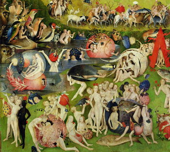 Cuadros en Lienzo The Garden of Earthly Delights, 1490-1500