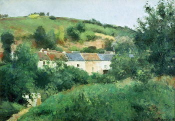 Cuadros en Lienzo The Path in the Village, 1875