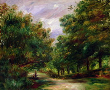 Cuadros en Lienzo The road near Cagnes, 1905