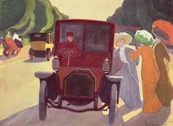 Cuadros en Lienzo The Road with Acacias, 1908