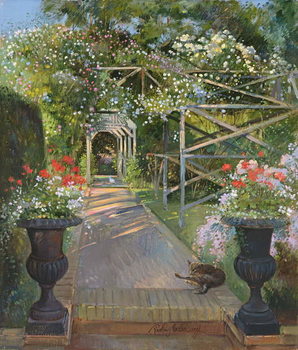 Cuadros en Lienzo The Rose Trellis, Bedfield, 1996