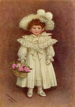 Cuadros en Lienzo 'Vera Evelyn Samuel', 1896 by Kate Greenaway