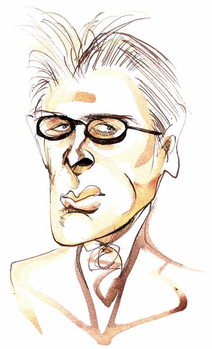 Cuadros en Lienzo William Butler Yeats Irish poet and playwright ; caricature