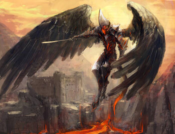 Cuadro en lienzo armageddon