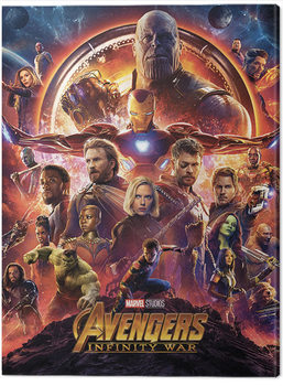 Cuadro en lienzo Avengers: Infinity War - One Sheet