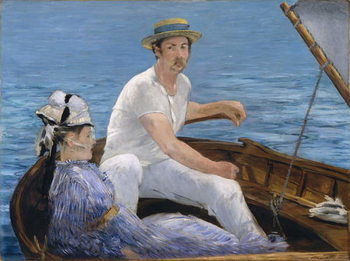 Cuadro en lienzo Boating, 1874