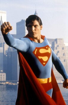 Cuadro en lienzo Christopher Reeve