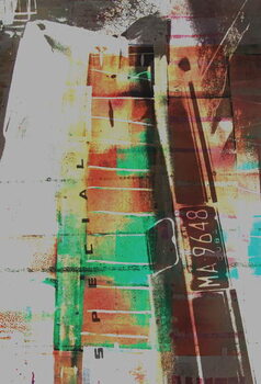 Cuadro en lienzo Grunge