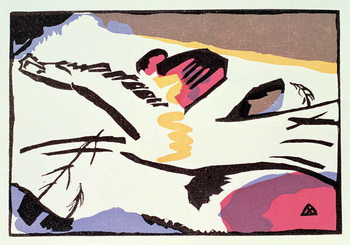 Cuadros en Lienzo Horse, from 'Der Blaue Reiter', 1911