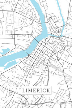 Cuadro en lienzo Limerick white