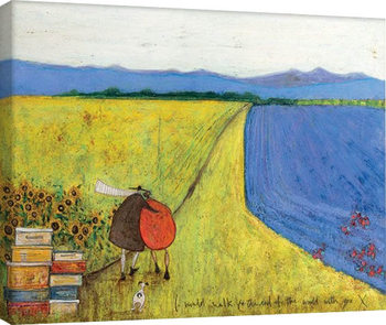 Cuadros en Lienzo Sam Toft - I Would Walk To The End Of The World With You