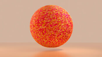 Cuadro en lienzo Spherical Pattern,  c.2015-2025