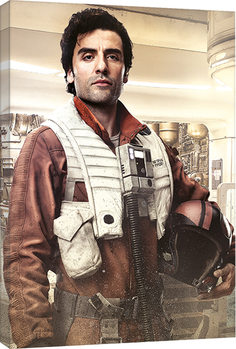 Cuadros en Lienzo Star Wars: Episodio VIII - Los últimos Jedi - Poe Battle Ready