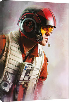 Cuadros en Lienzo Star Wars: Episodio VIII - Los últimos Jedi - Poe Paint