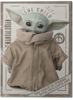 Cuadros en Lienzo Star Wars: The Mandalorian - The Child