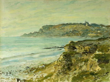 Cuadros en Lienzo The Cliffs at Sainte-Adresse; La Falaise de Saint Adresse, 1873