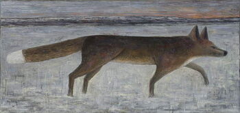 Cuadro en lienzo Winter Fox, 2014