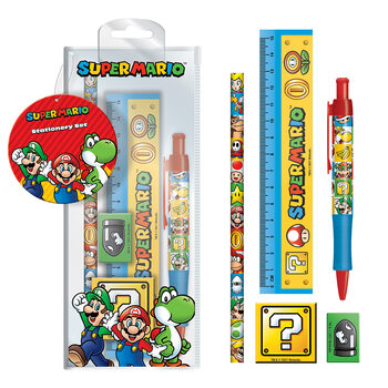 Pripomočniki za pisanje Super Mario - Colour Block