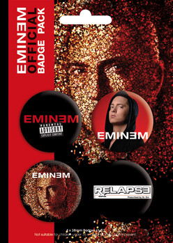 Plackový set EMINEM - relapse
