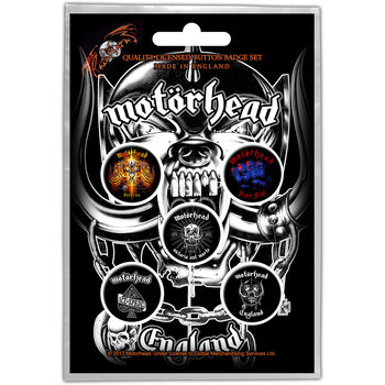 Odznaky set Motorhead – England