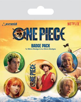 Plackový set One Piece - Straw Hats